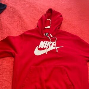 Red Nike Hoodie